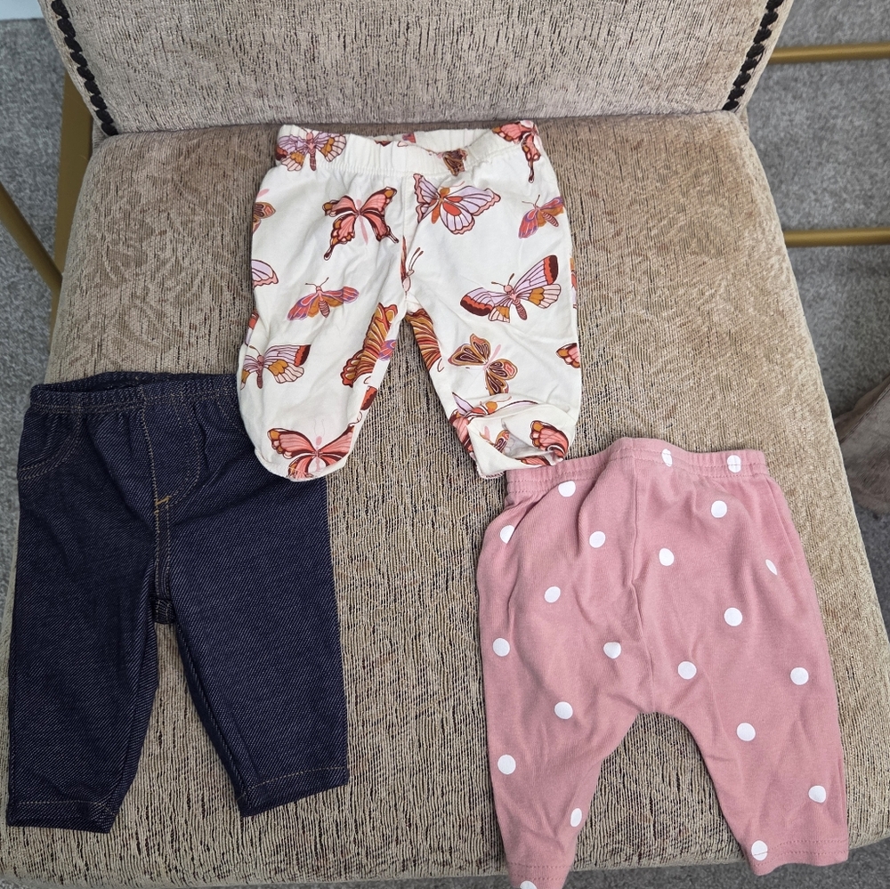 Lot Of 3 Carter's  Baby Pants